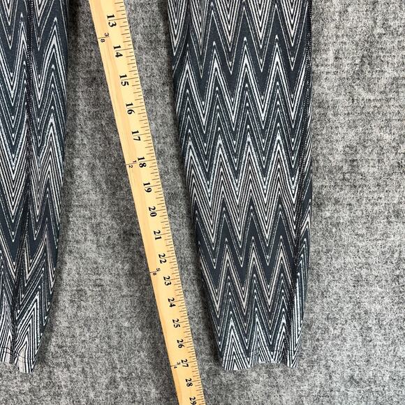 Nike Leggings Womens M Chevron Legend Dri-fit Workout Gym Yoga Running Lounge - Picture 9 of 11